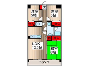 リトルリバーの物件間取画像